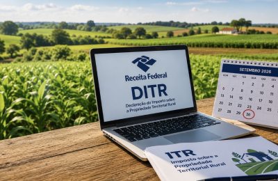 DITR 2026: declaração do ITR começa nesta segunda-feira (10)