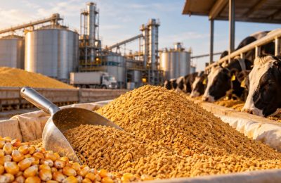 DDG pode superar 15 milhões de toneladas até 2030 e ganha espaço na alimentação animal