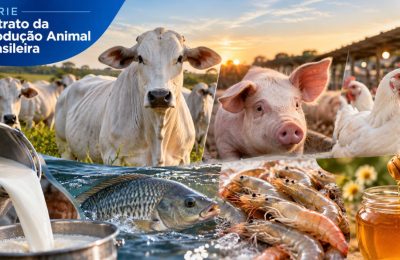 Pecuária brasileira tem queda no rebanho bovino, enquanto leite, mel e aquicultura avançam em 2025